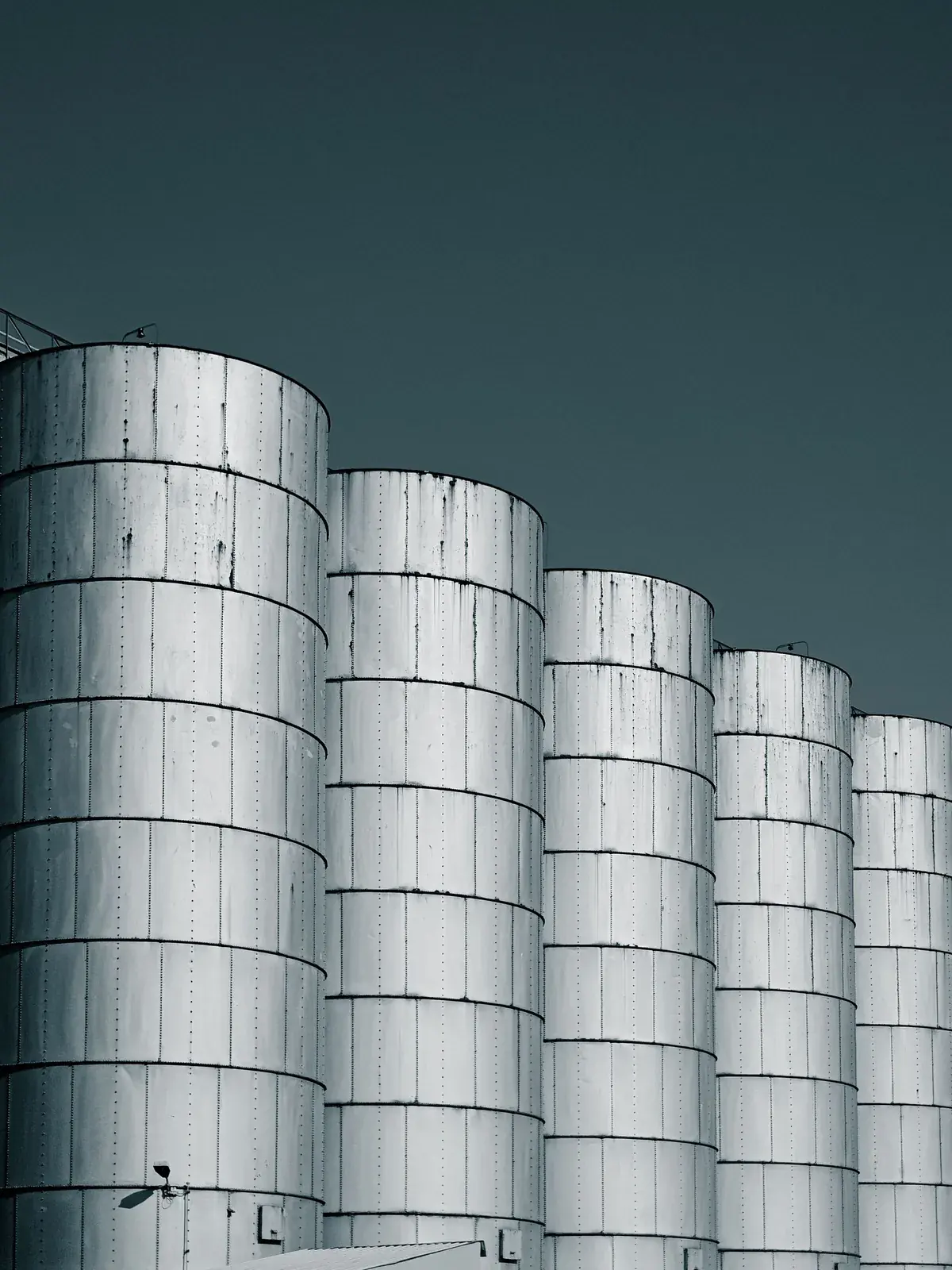 Silos de armazenagem de grãos em Rondonópolis, MT